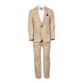 Khaki Herringbone Suit V152423