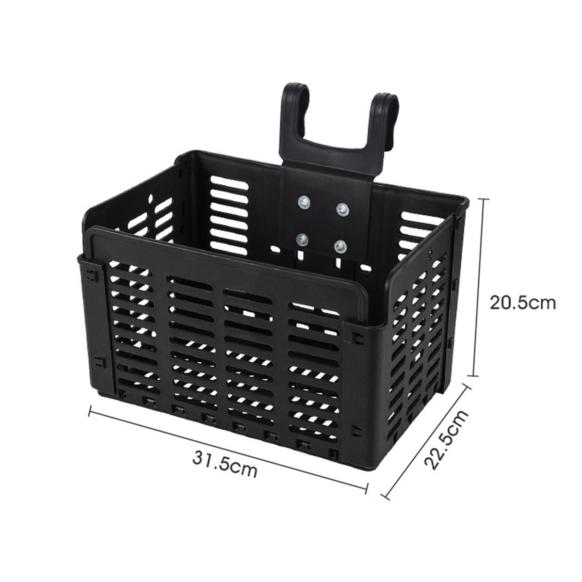 Foldable Bike Basket with Cargo Rack S360050
