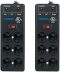 15' 6-Outlet Surge Protector (2-Pack) D1988