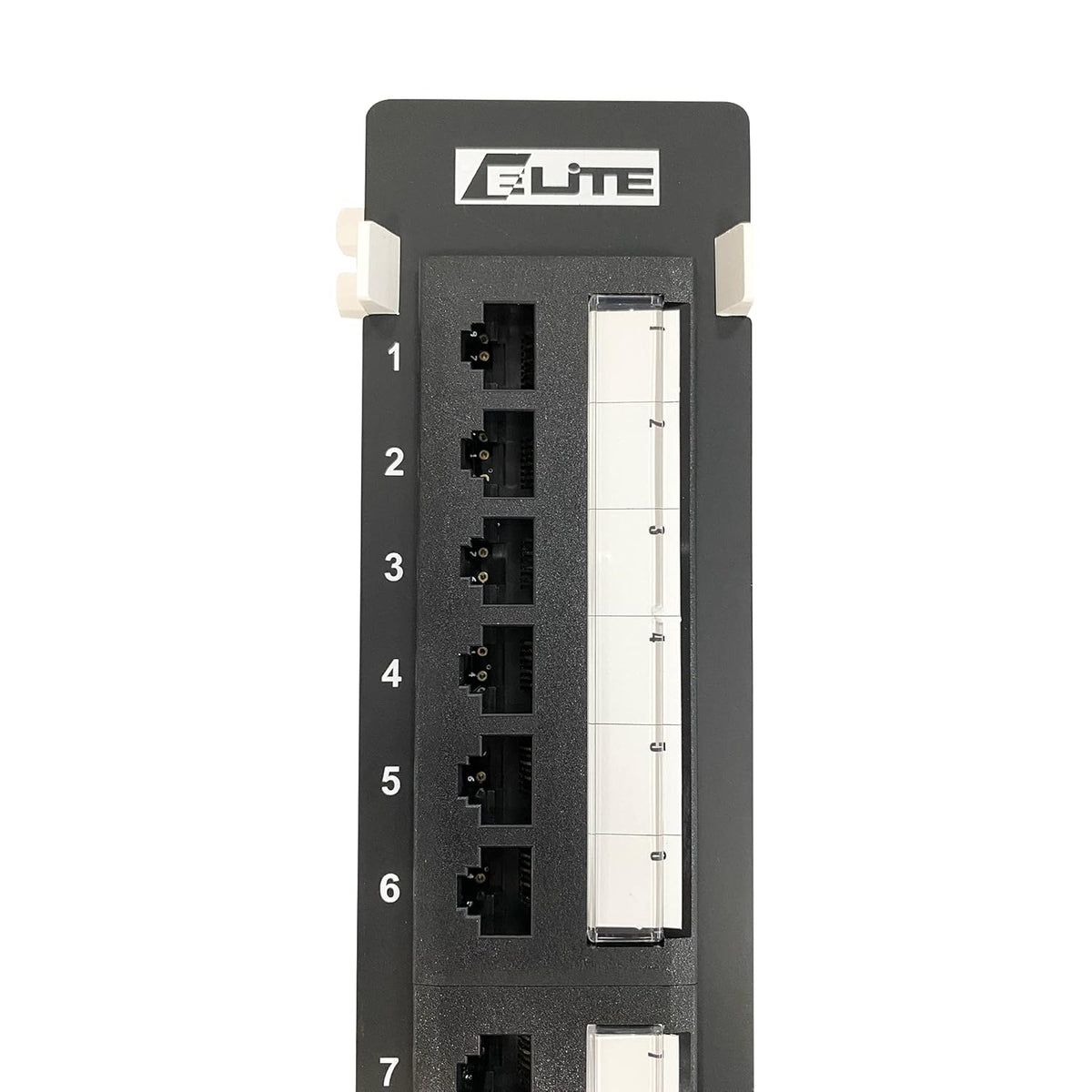 12-Port Vertical Patch Panel with 89D Bracket, Pack of 2 P257
