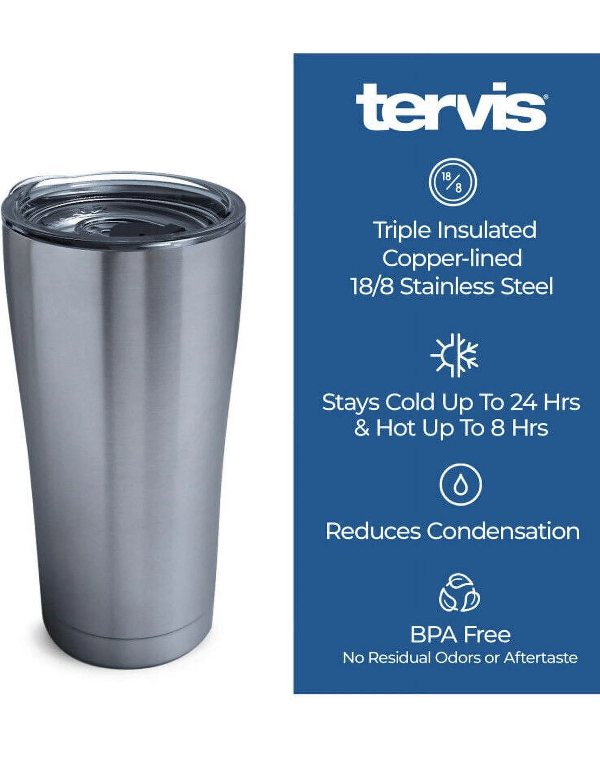 20oz Stainless Steel Insulated Tumbler Travel Cup I519442