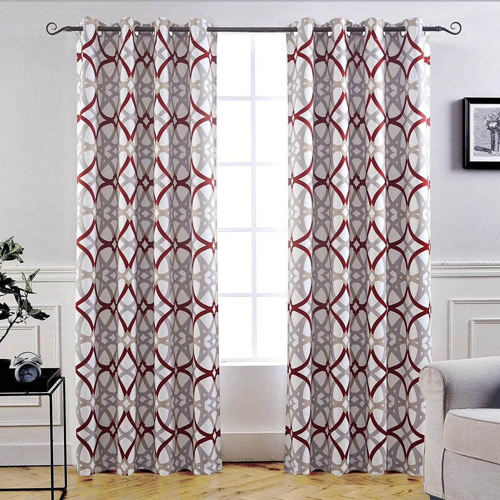 Insulated Blackout Grommet Curtains I229