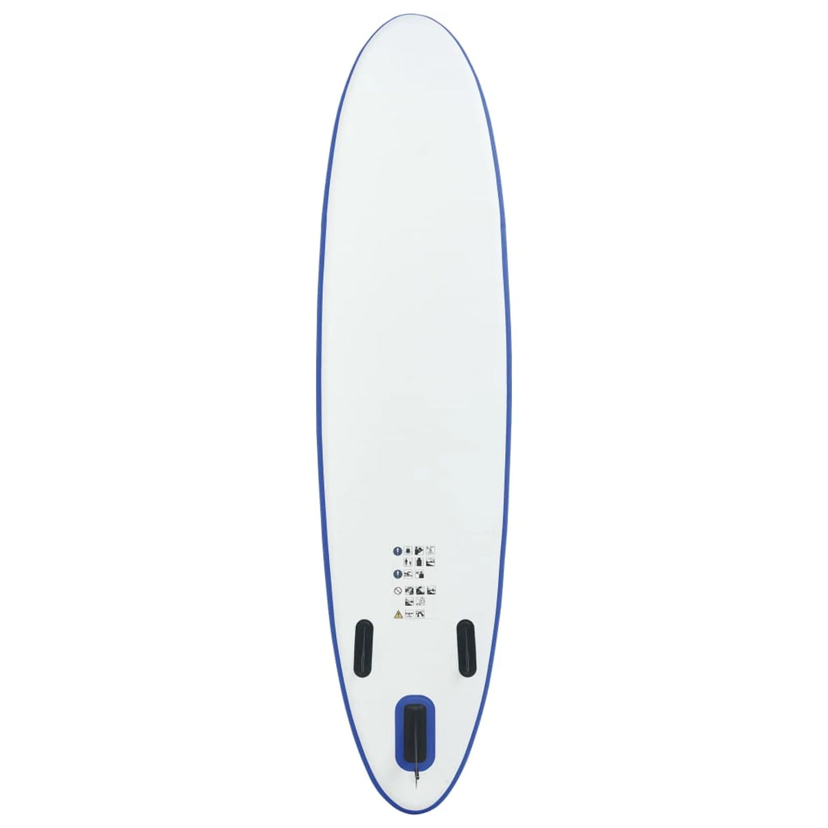 Blue and White Inflatable Paddle Board Set Y97845