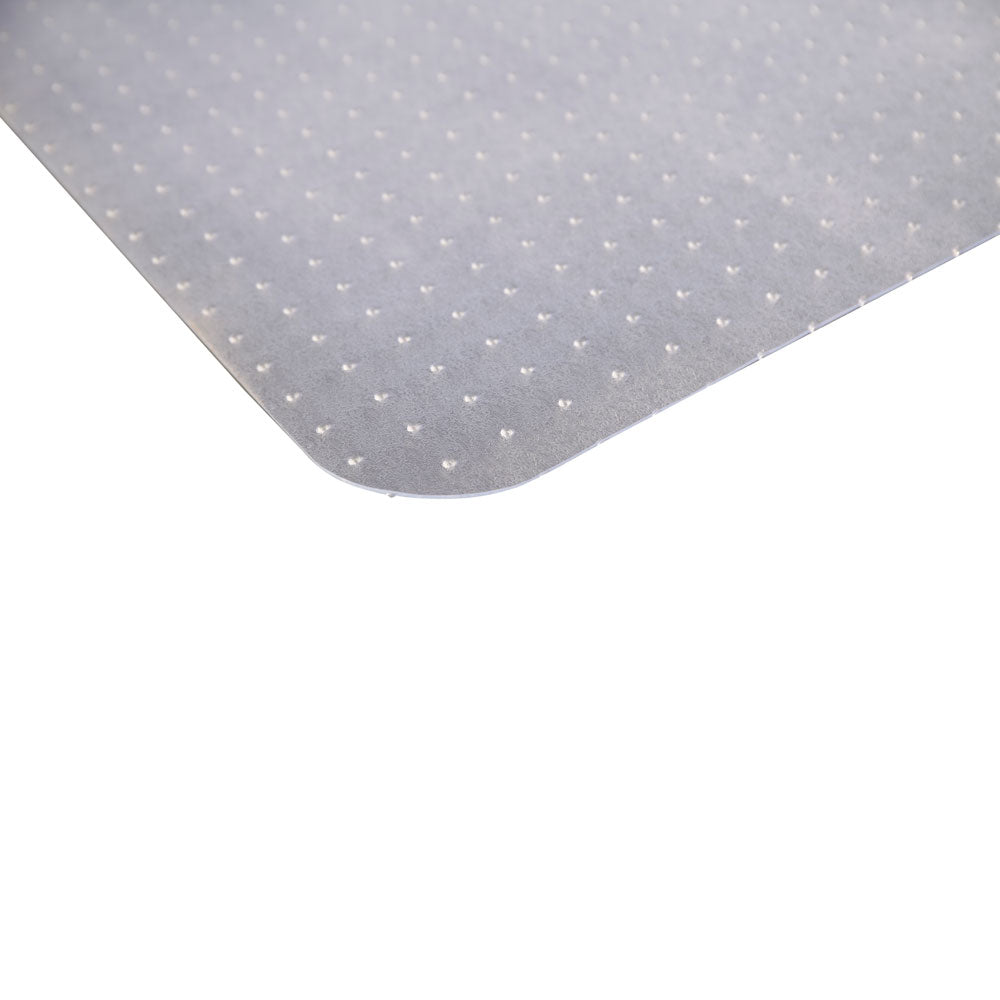 Transparent PVC Desk Chair Floor Mat (47" x 35") J738