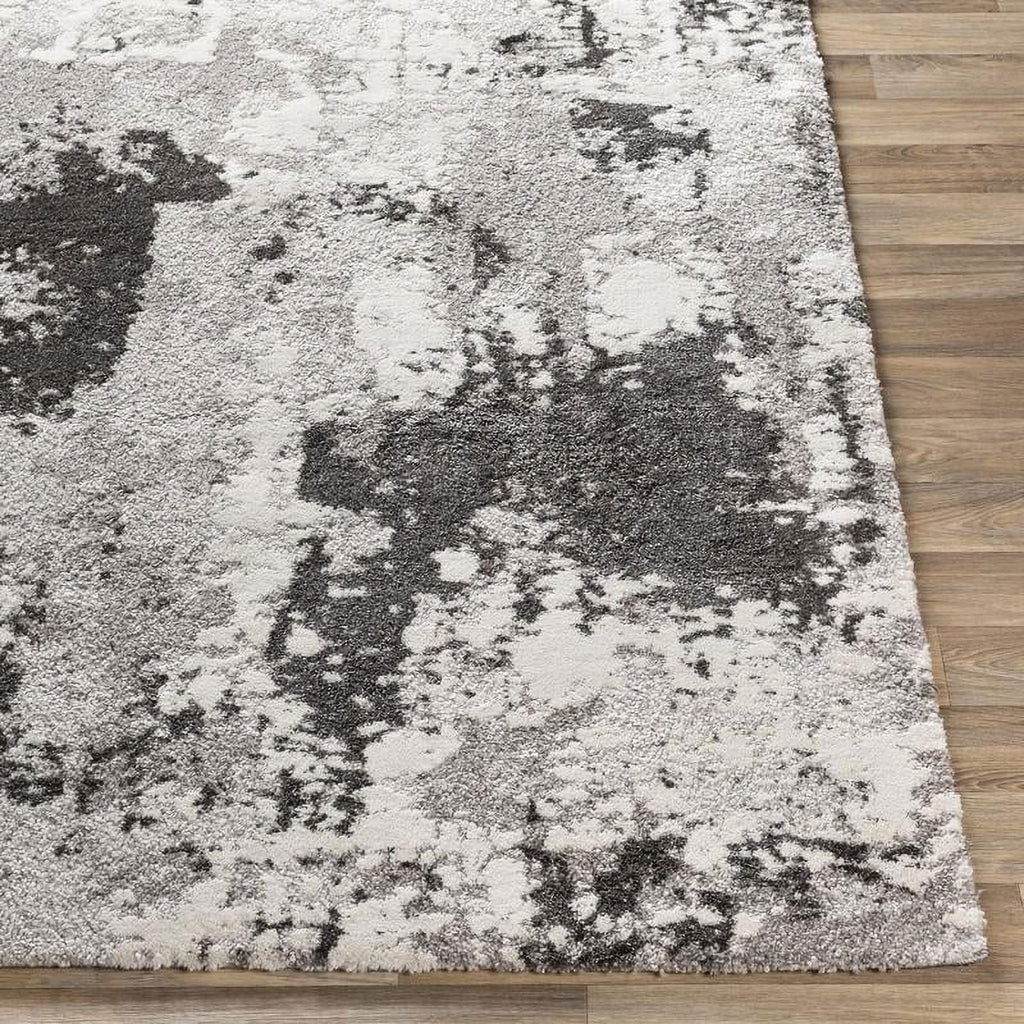 Medium Gray Runner Area Rug H229
