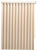 3.5-inch PVC Vertical Blinds, Alabaster, 71x84 in. J1728