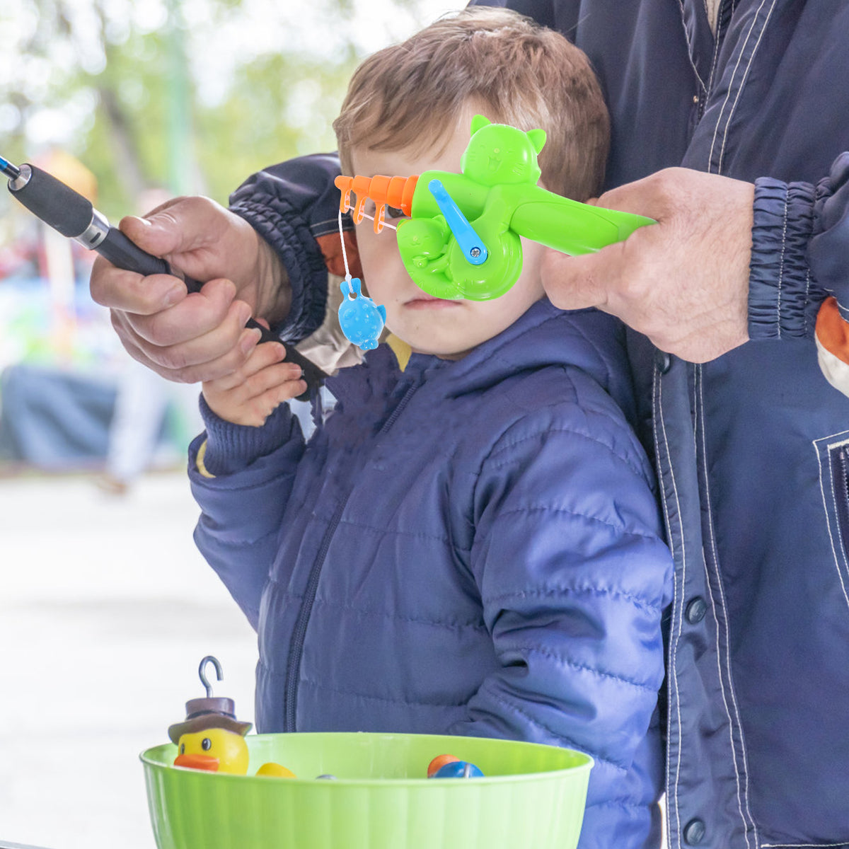 Magnetic Pole Catch Children's Fishing Rod Toy J261
