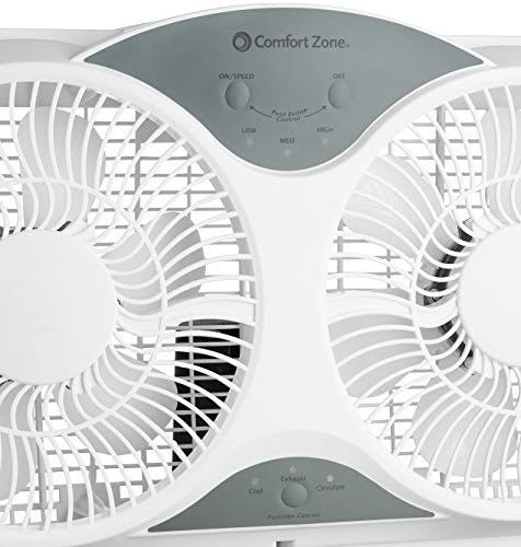 Twin Window Cooling Fan with Remote Control R662
