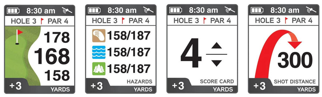 Blue GPS Golf Rangefinder H928
