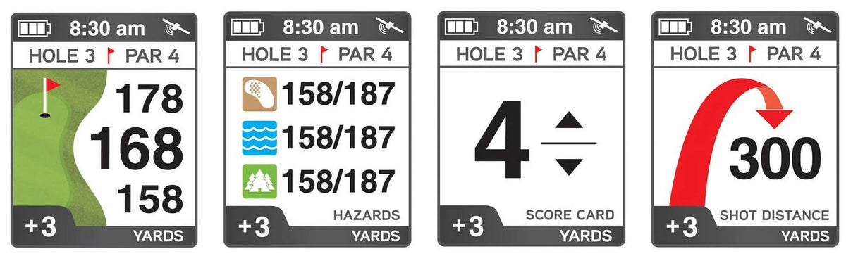 Blue GPS Golf Rangefinder H928