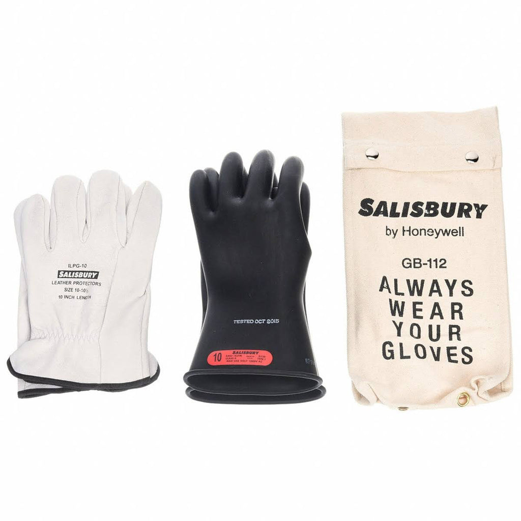 Class 0 Electrical Glove Kit, Sz 8 A6185