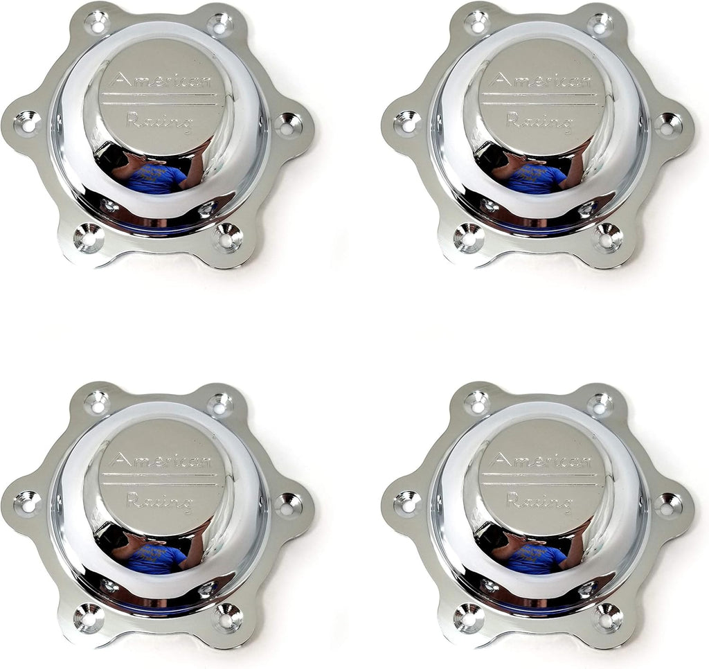 Chrome Wheel Center Hub Caps 4-5/8OD for 6x5.5 R795443