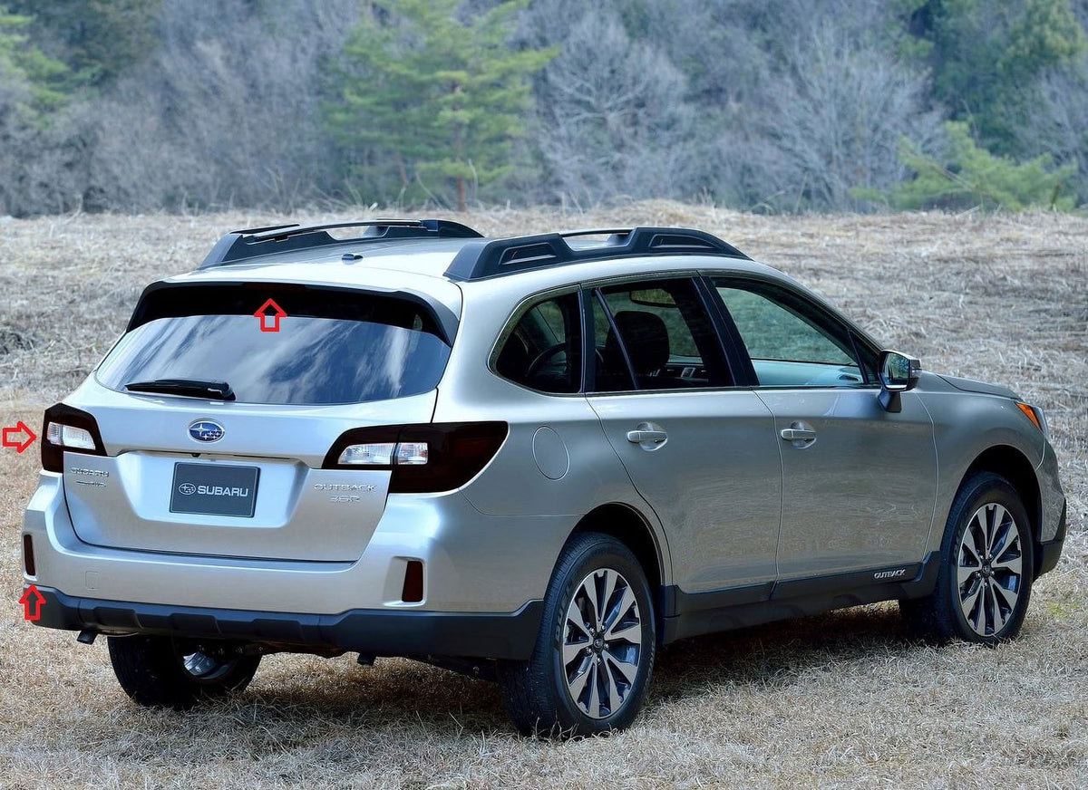 Tinted Protective Taillight Film Covers G231201
