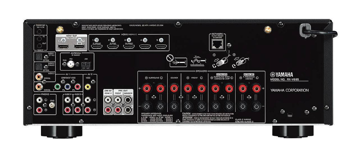 Black AV Receiver A917
