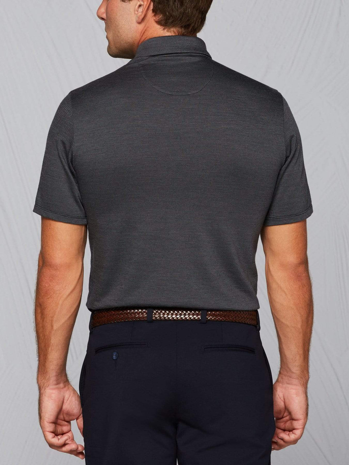 Men's Tour Authentic Wool Jacquard Golf Polo