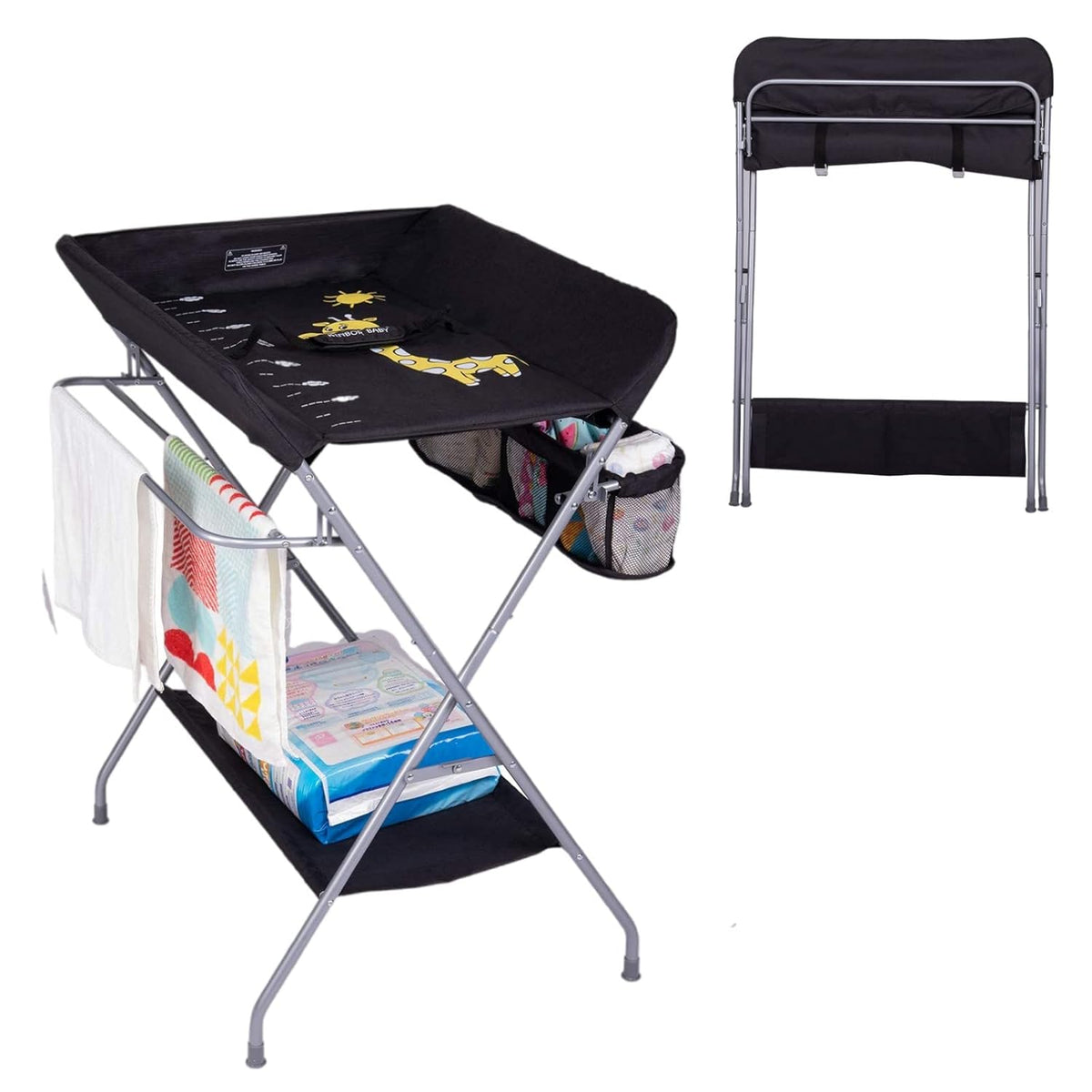 Folding Diaper Station Nursery Organizer Pack of 2 F396419