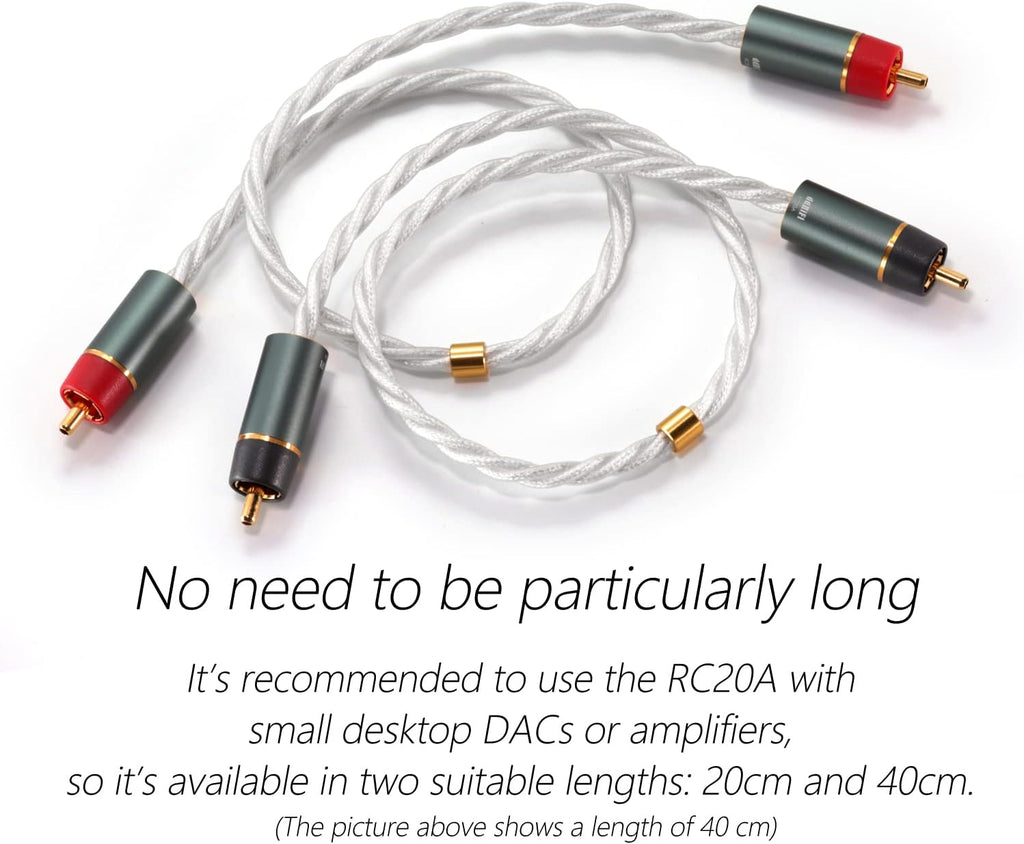 RCA Signal Cable with PCOCC Conductor (20CM) H7685