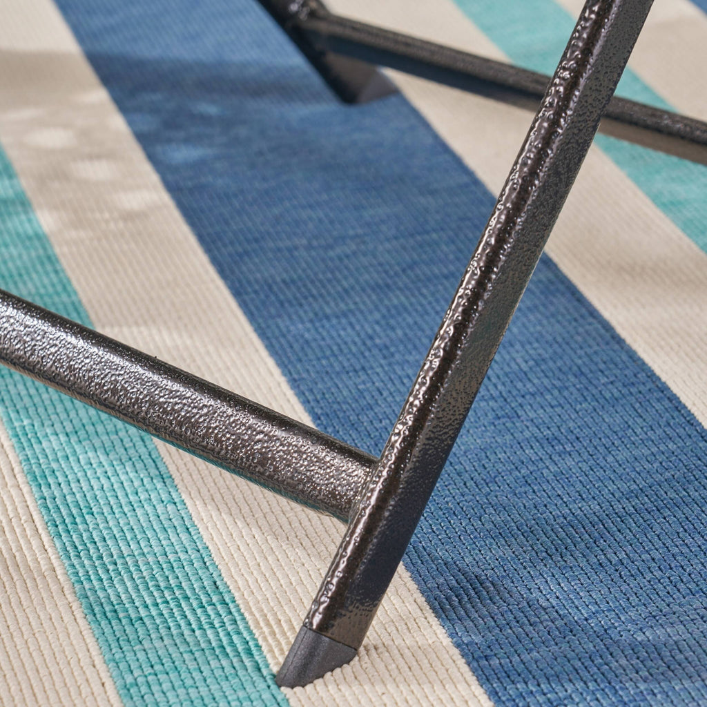 Set of 2 Wicker Patio Folding Chairs Brown F650