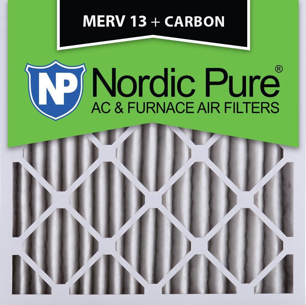 12 Pc Pleated MERV 10 AC Furnace Filters J104