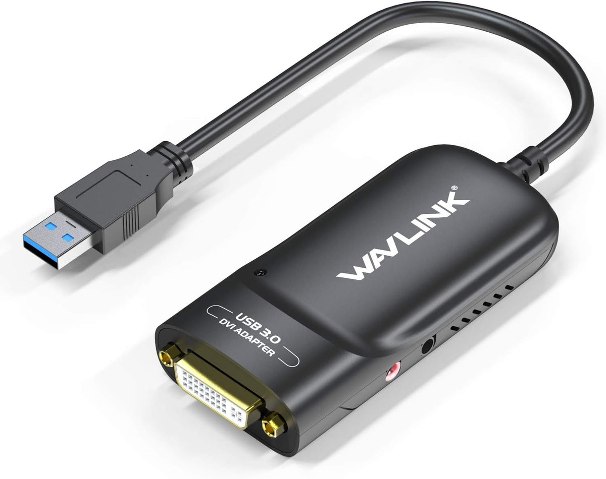 USB 3.0 to DVI/HDMI/VGA Universal Video Graphics Adapter with Audio Port H13161