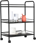 4-Tier Metal Rolling Utility Cart with Wheels N2863