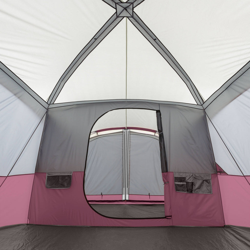 11-Person Family Camping Cabin Tent with Screen Room H6453