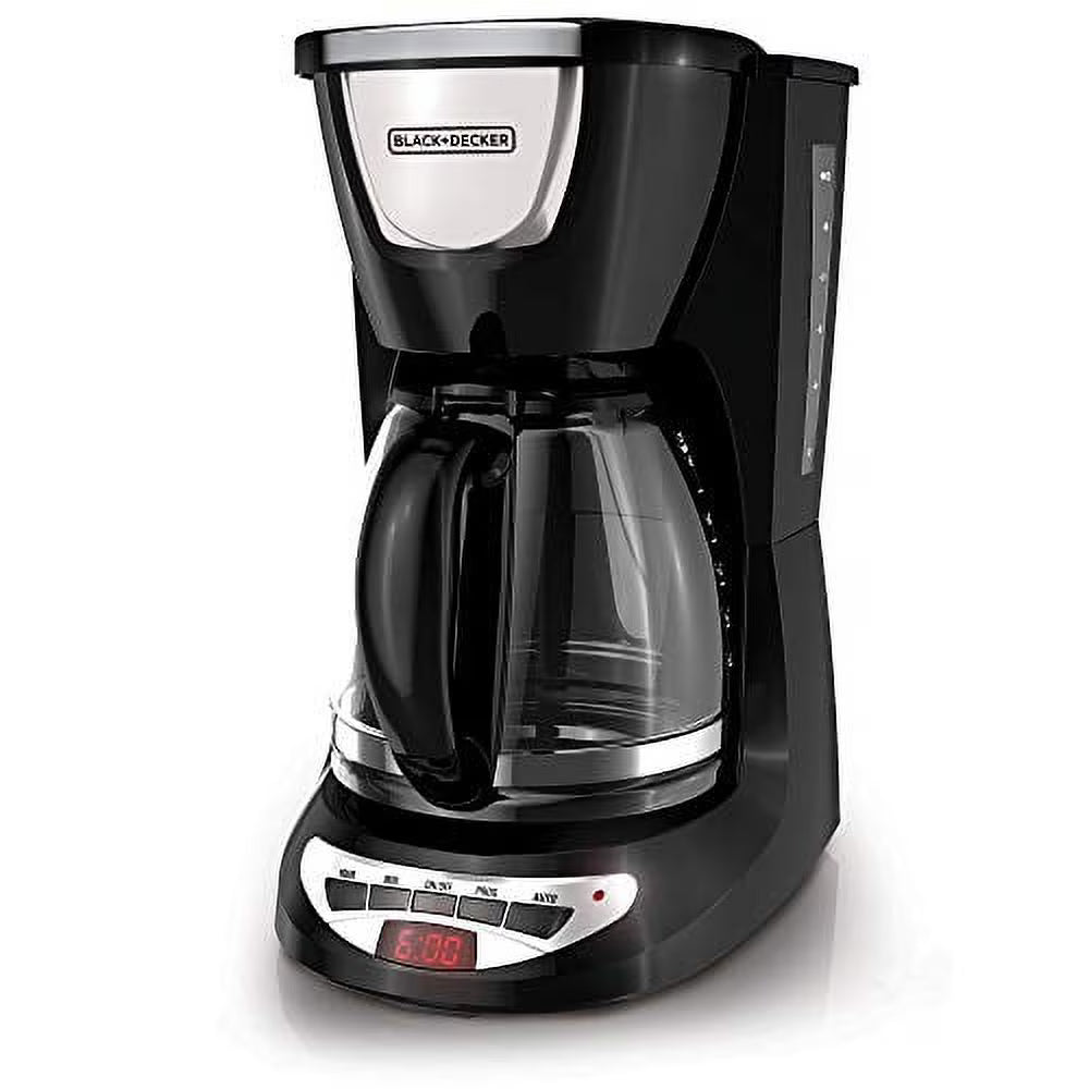 12-Cup Programmable Coffeemaker with Glass Carafe W3580