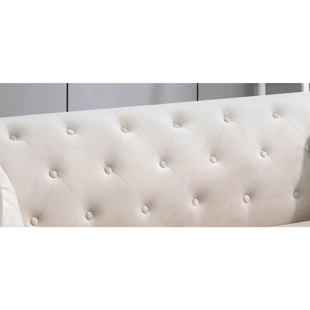 Ivory Sofa ( 2 Boxes ) R901693
