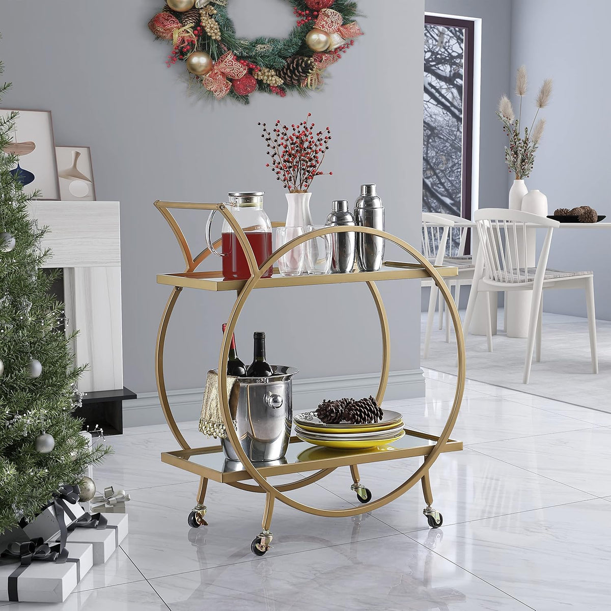 Gold Bar Cart X974