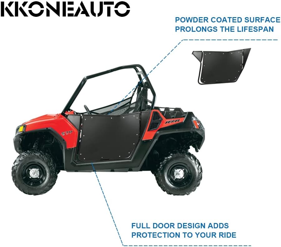 2 Door Heavy Duty Aluminum Suicide Doors Set of 2 H39967