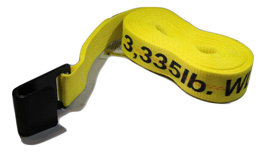 10 Pack 2" X 27 Ft. Ratchet Strap with Flat Hooks W41697
