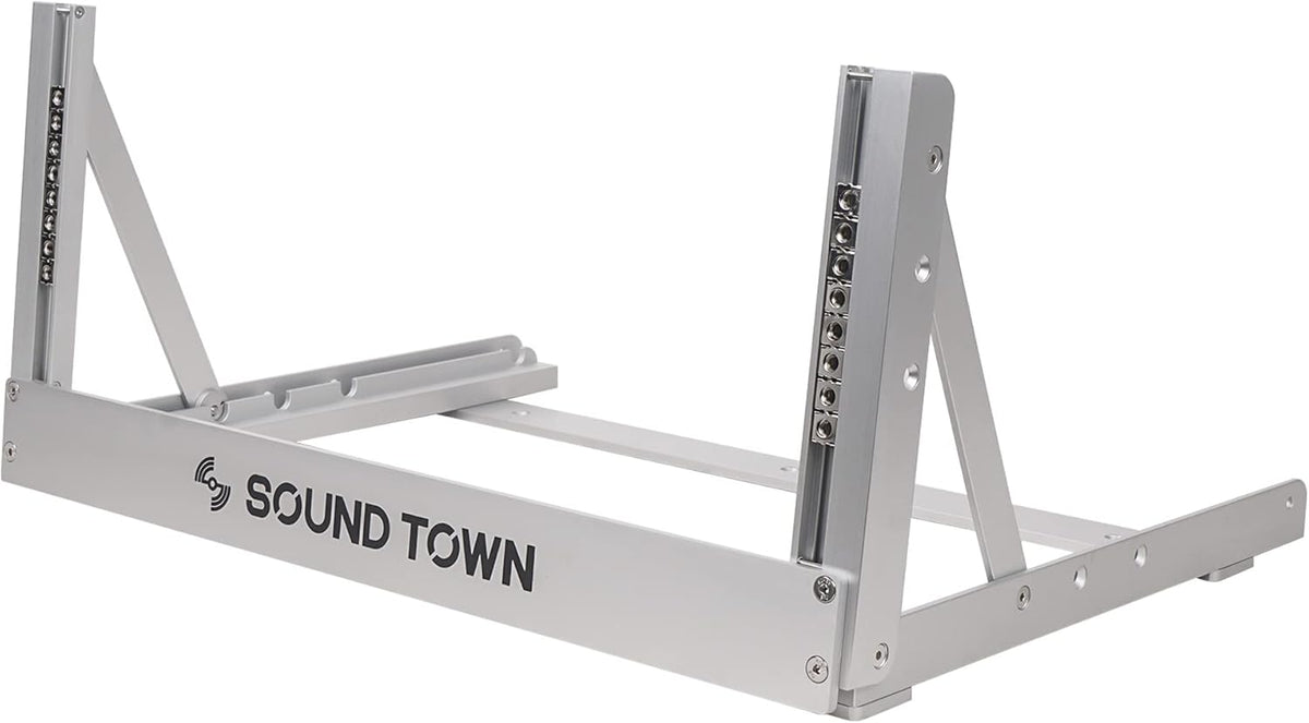 Aluminum 2-Post Desktop Open-Frame Rack E92380