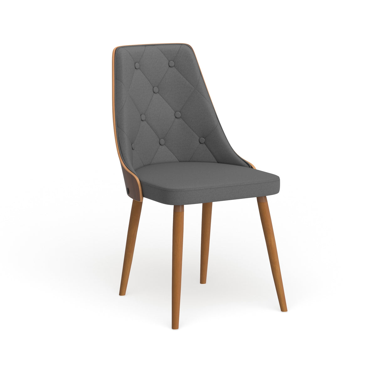 Walnut Wood Dining Chair K418326