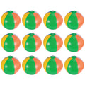 12 Pcs Inflatable Beach Balls Pool Toys F391