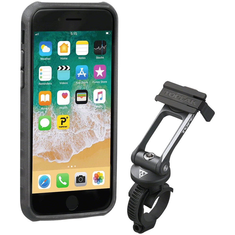 Black/Gray iPhone 8/7/6S/6 Ridecase with Mount Q878