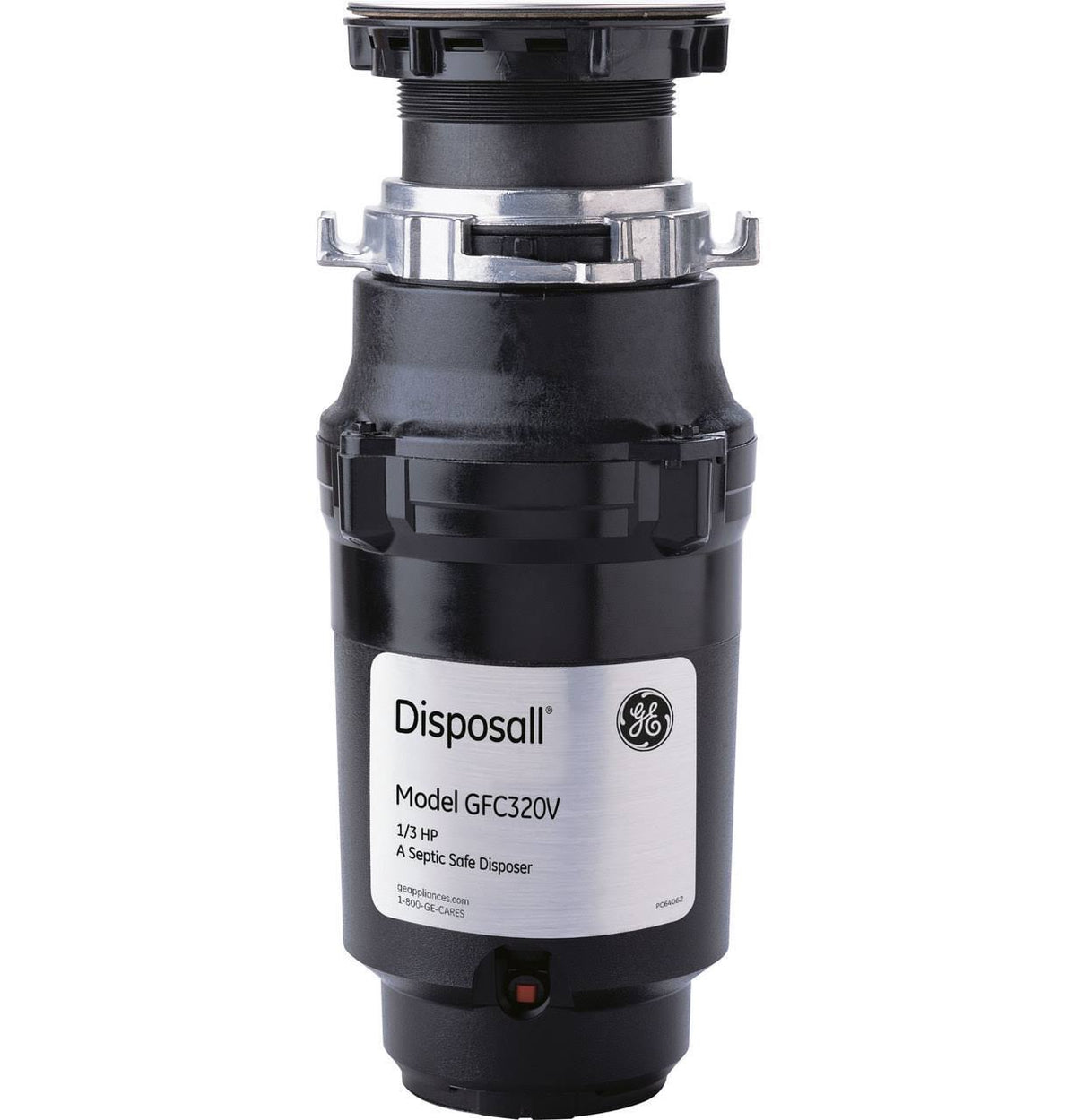 Black Continuous Feed Food Waste Disposer T83097