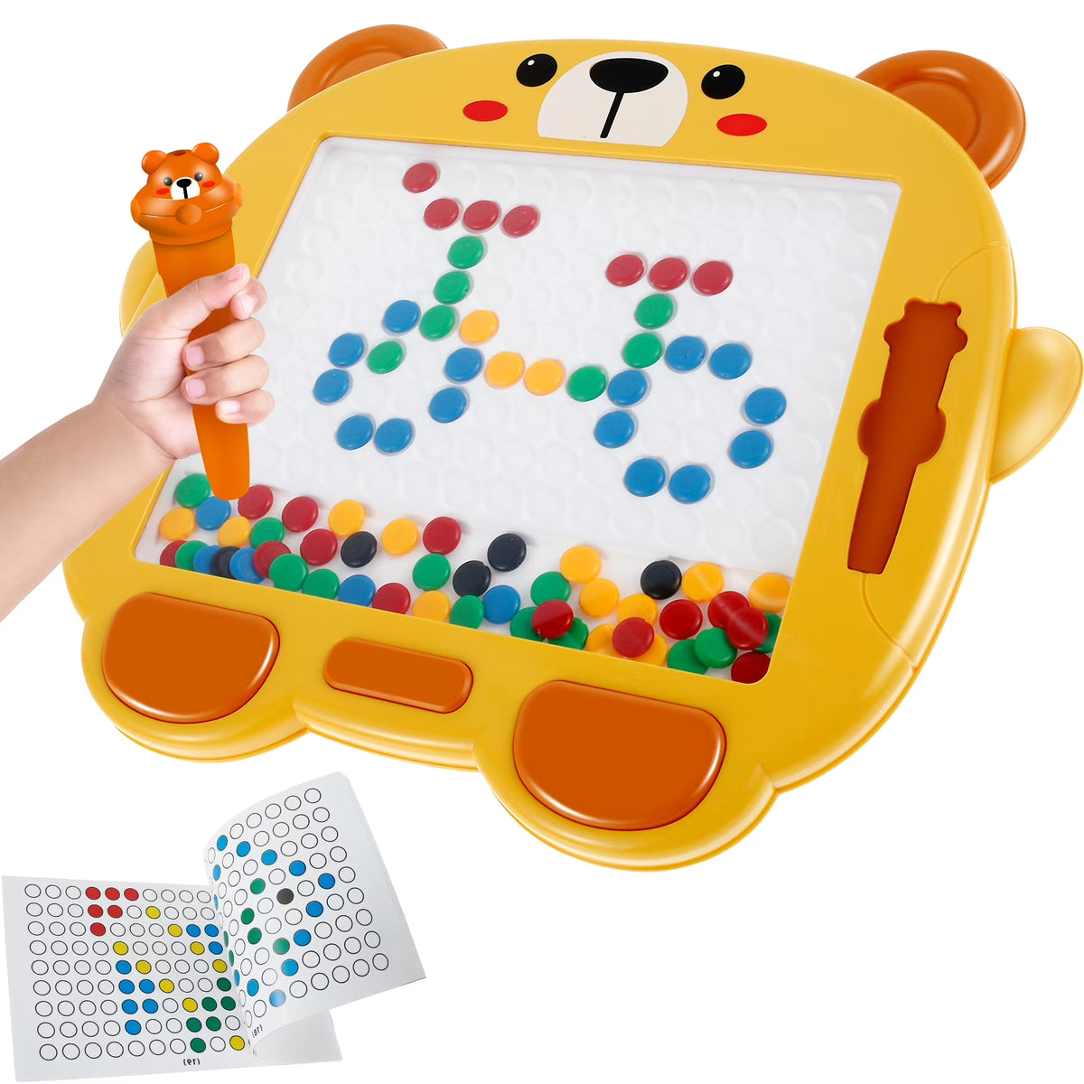 Magnetic Drawing Board with Magnetic Pen and Cards H979