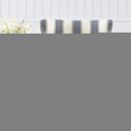 Striped Blue/White Accent Chair V6764