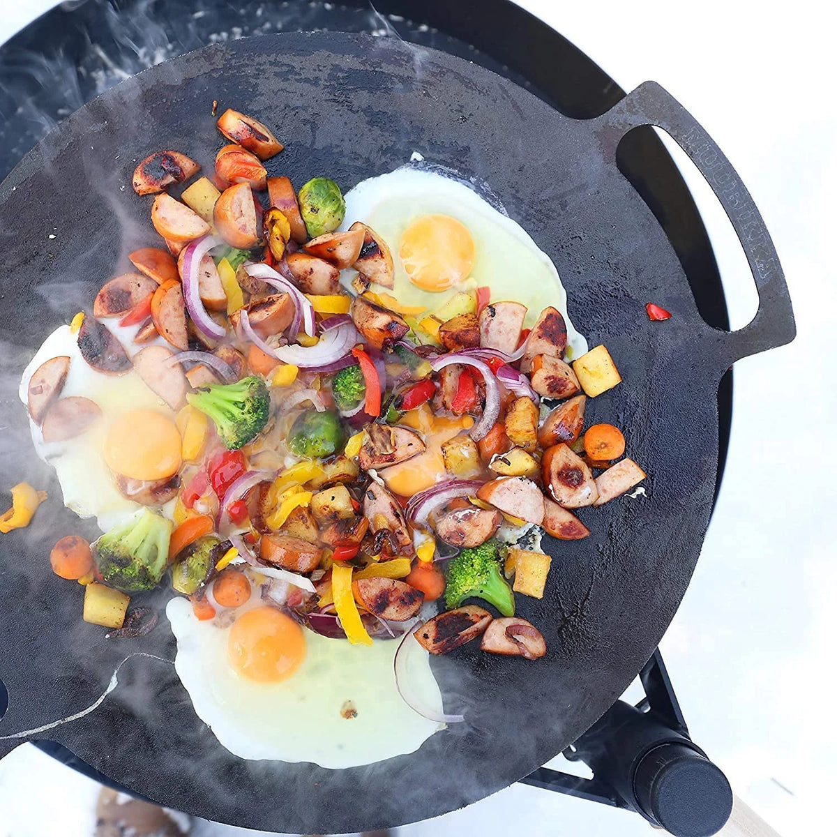 48Cm Griddle Pan Grill With Legs L2163