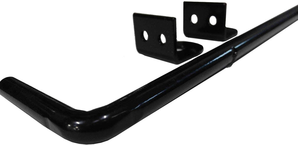 Black Cane Bolt 18 x 1/2 Steel Pack of 2 T281