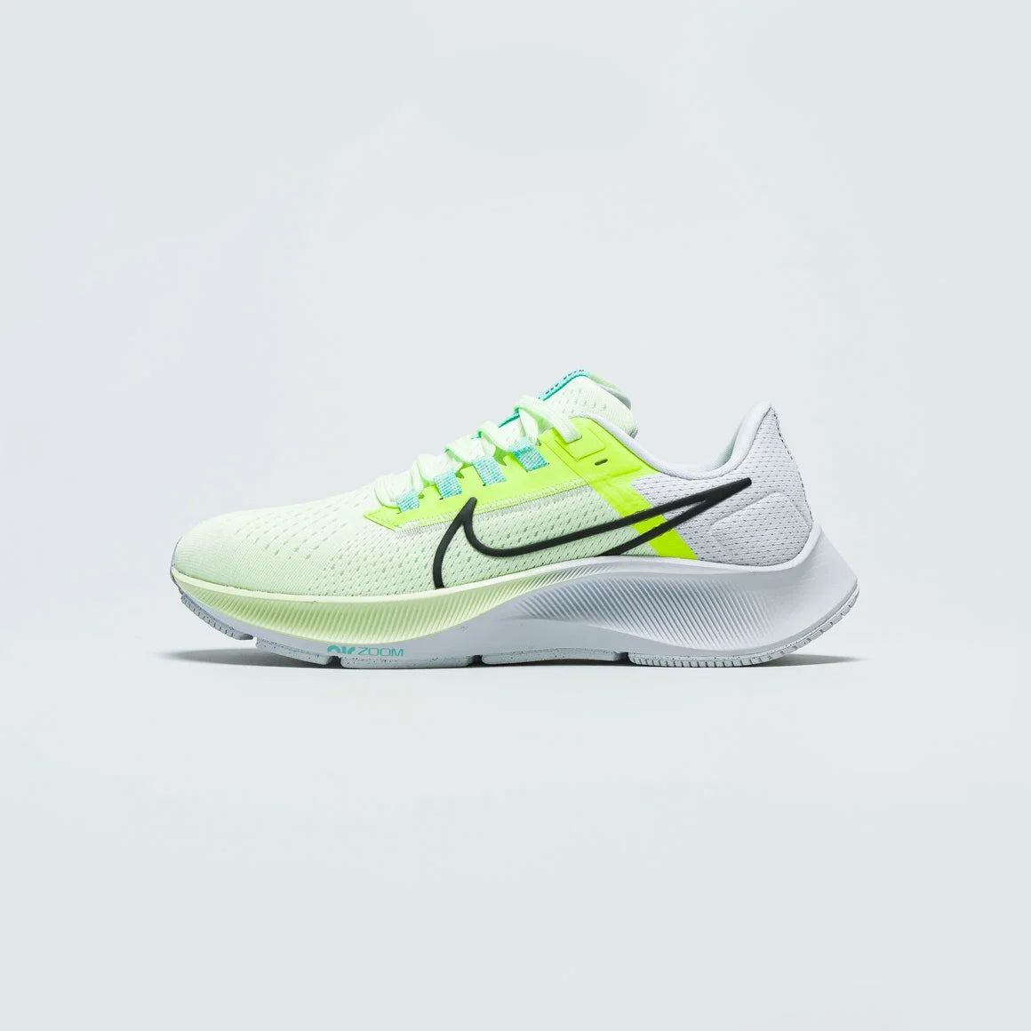 Barely Volt/Black Running Sneakers Z49906