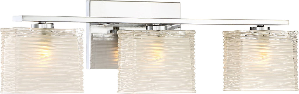 Polished Chrome 3 Bath Light T81244