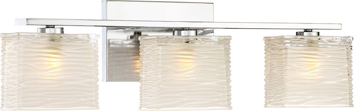 Polished Chrome 3 Bath Light T81244