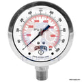 4in Dial 0.25in Bottom Connection 5000 Stainless Steel Gauge J937092