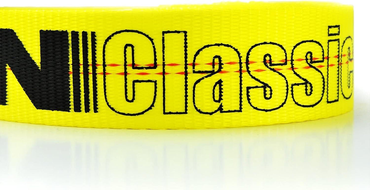 2 Inch x 27 Foot Winch Strap with Wire Hook, 4 Pack, Classic Yellow W342314