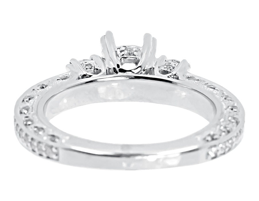Semi Mount Engagement Ring (0.81 ct) N331189