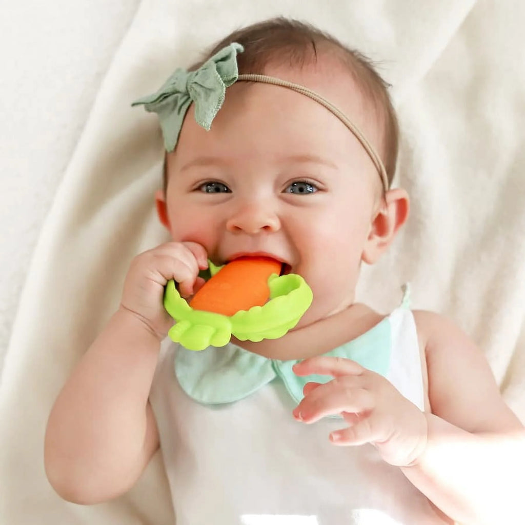 Orange Carrot Baby Teething Toy X300854