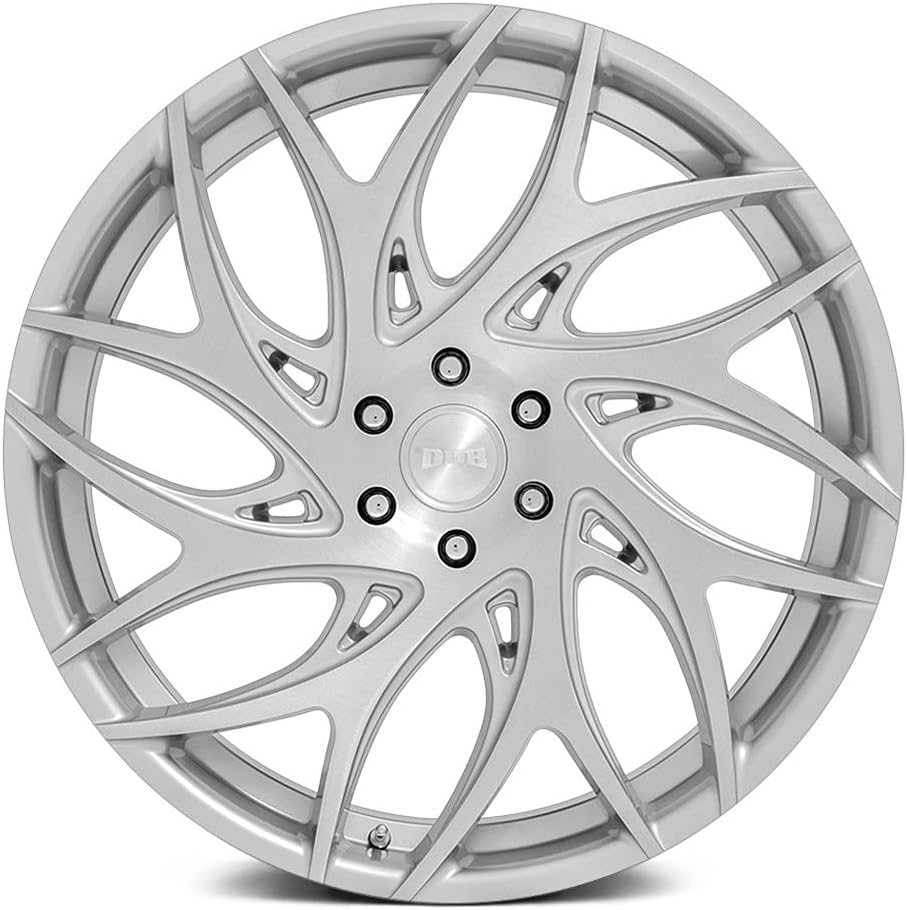 26x10 6x5.5" +25mm Silver Wheel Rim Y963