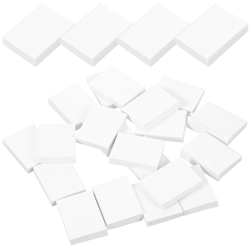 20pcs Doll House Mini Books Blank Paintable Models Prop M631936