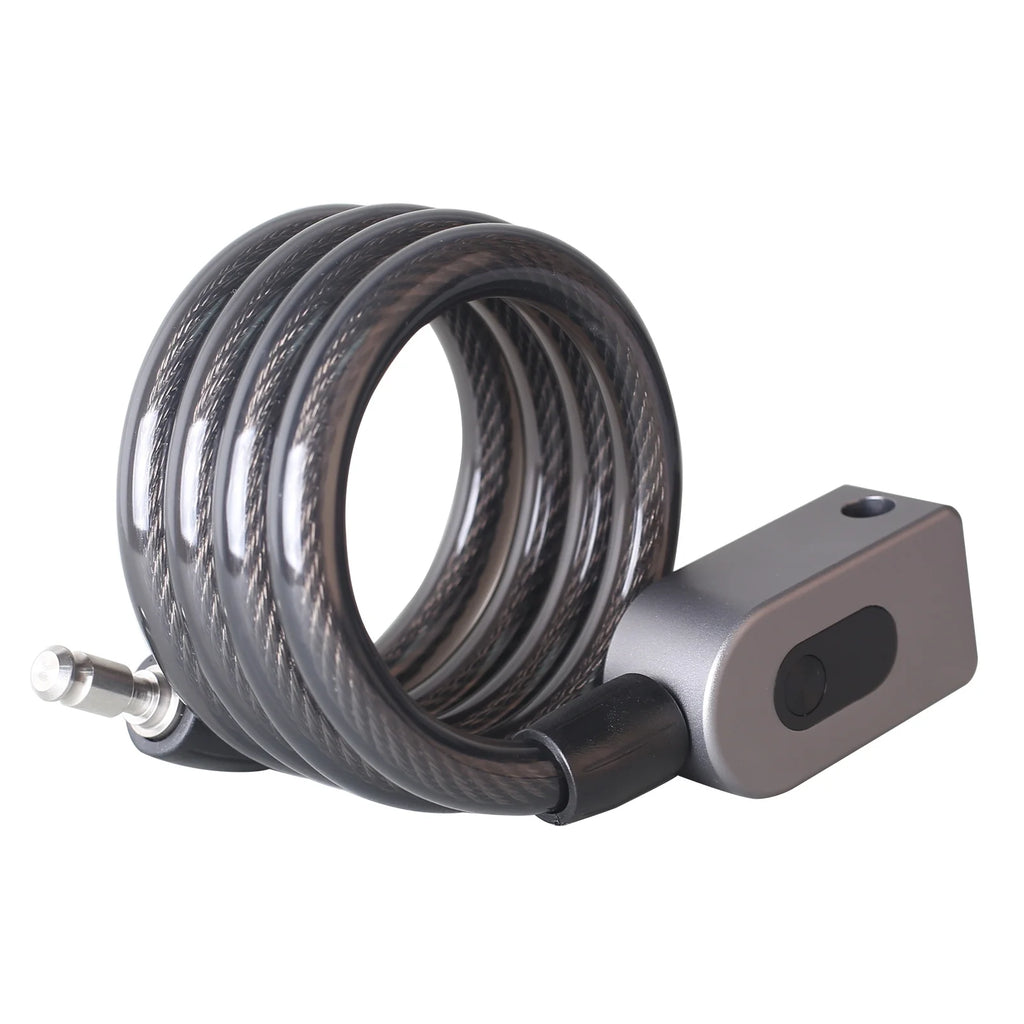 Bike Lock Cable Combination Lock Keyless Cable Lock IP66 Waterproof Built-in Battery U219